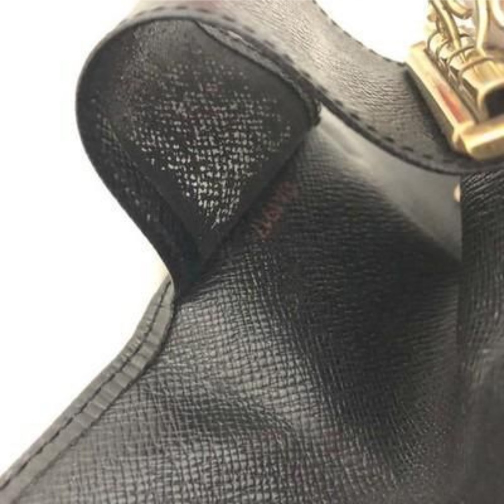 Louis Vuitton epi Multiples 4 ring key card black - Picture 5 of 6